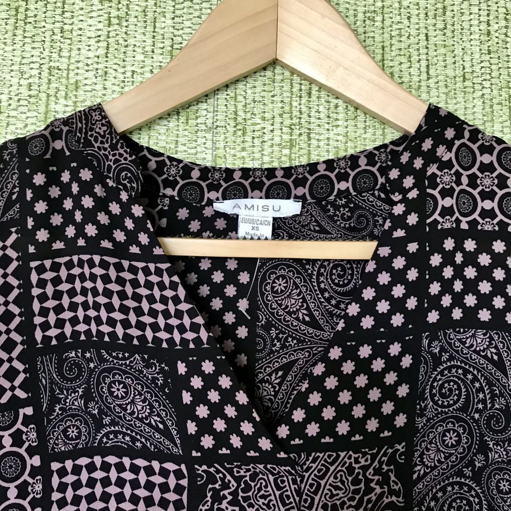 Легка шифонова блуза оверсайз amisu, легкая свободная шифоновая блузка