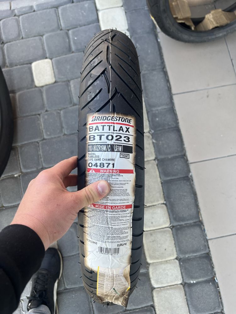 Новий Bridgestone 110/80/19