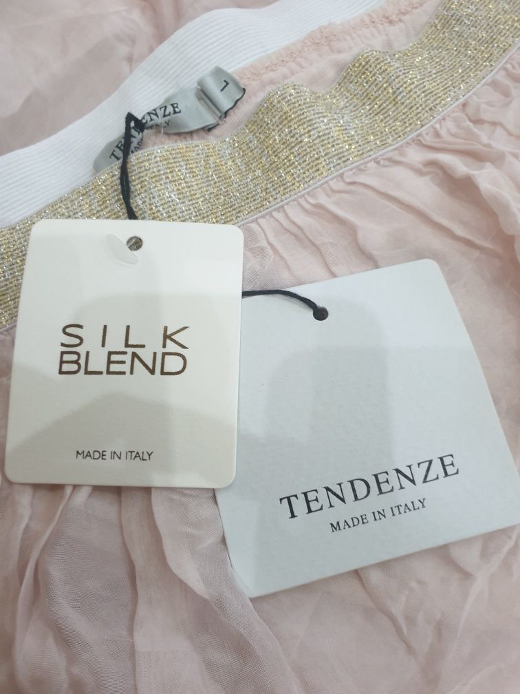 Tendenze _ spodnica maxi  30  % jedwab 70 % viskoza L  nowa