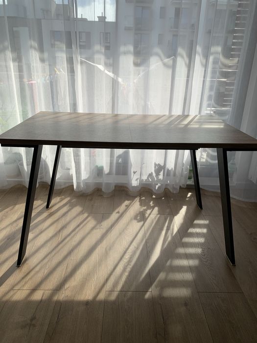 Stół 130 cm rozkładany do 210 cm Liwia-210 dąb złoty craft
