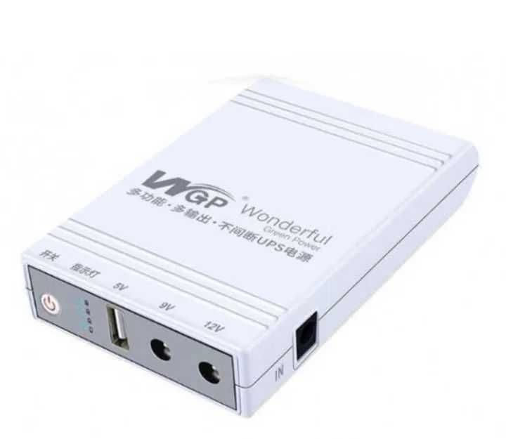ИБП для роутерів WGP Mini UPS 10400mAh 38.48W USB 5V/9V/12V WGP-Mini