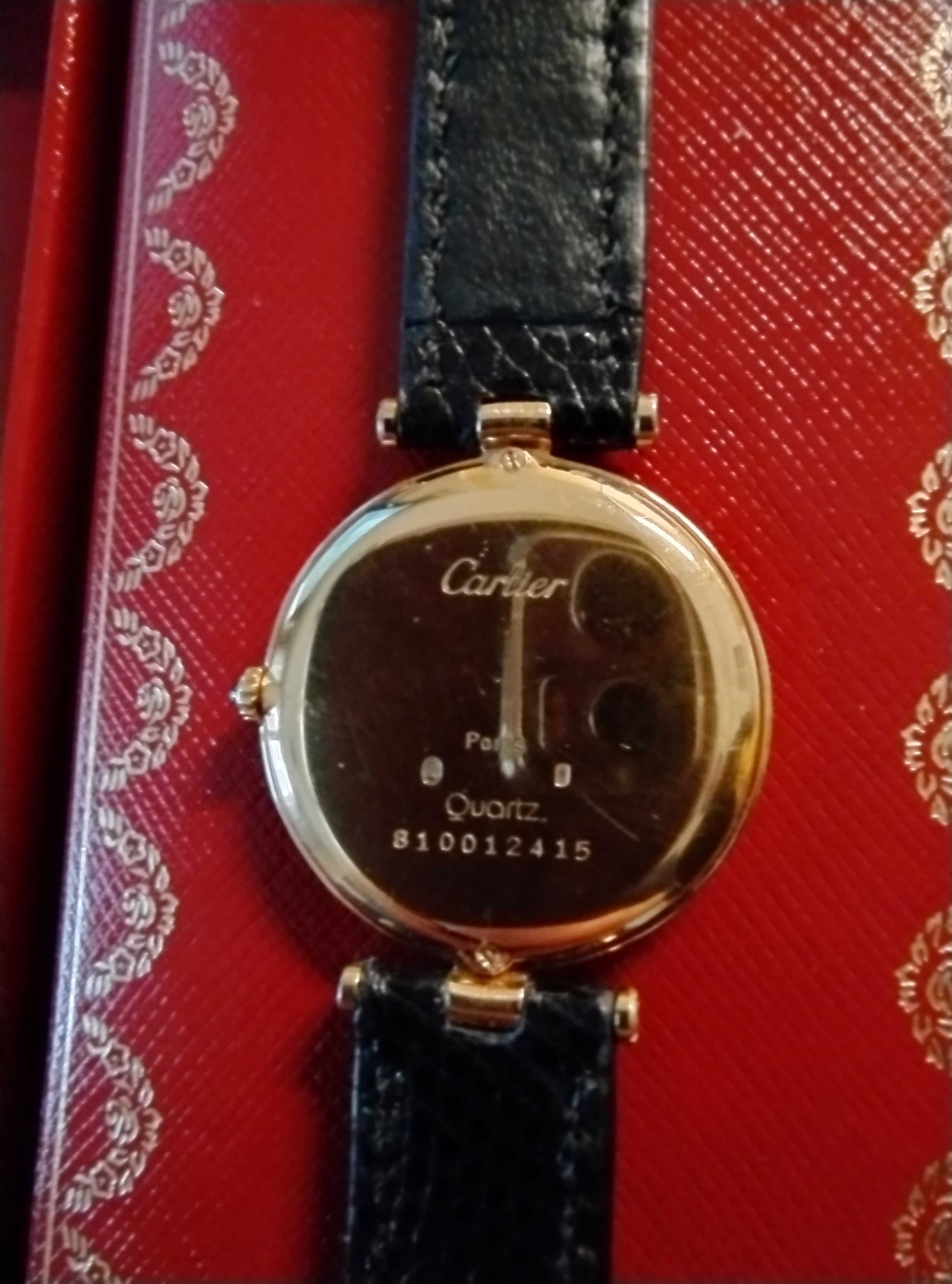 Złoty zegarek 18K  Cartier Vendome Ref.881001  30mm