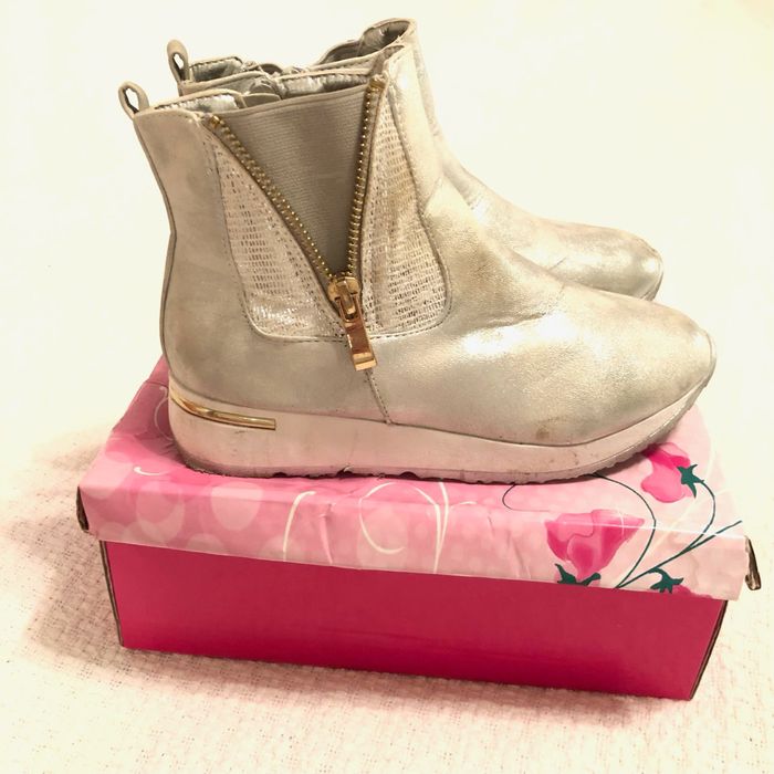 ◾️BUTY OBUWIE DZIECIĘCE dla dziewczynki 31 srebrny