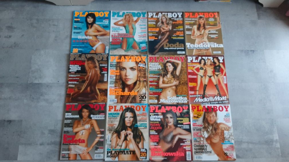 Playboy 2005 12 sztuk
