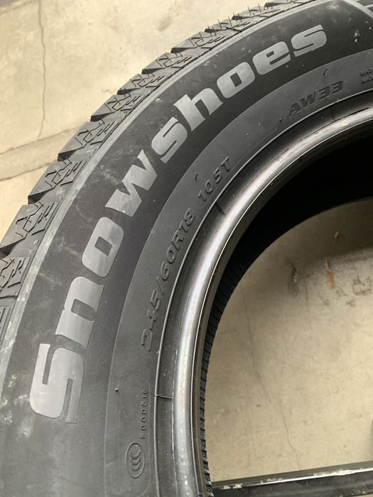 (4шт) нові 245/60R18 Kapsen SnowShoes AW33 (105T) зимові шини