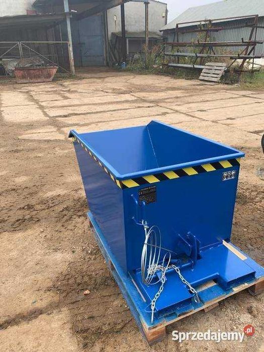 Przechylna Koleba Do Widlaka-PMUC 500L.Idealna Do Maszyn CNC kontener