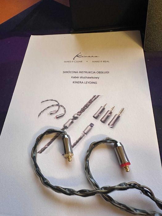 Kinera Leyding - kabel słuchawkowy wersja MMCX
