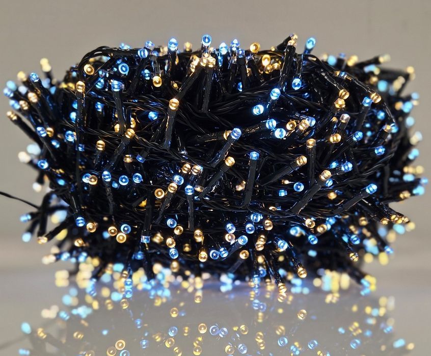 Lampki choinkowe StarryLights 3000 LED – ciepła i zimna biel