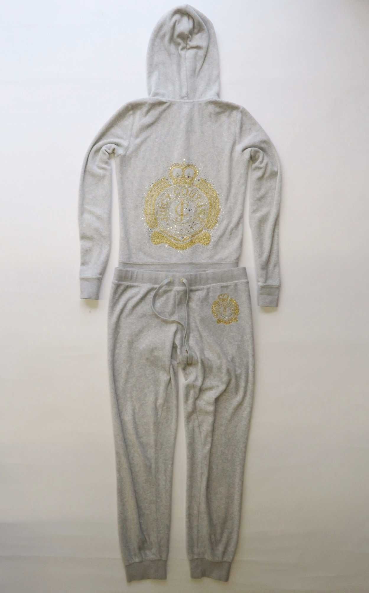 Juicy Couture dres komplet welurowy set S