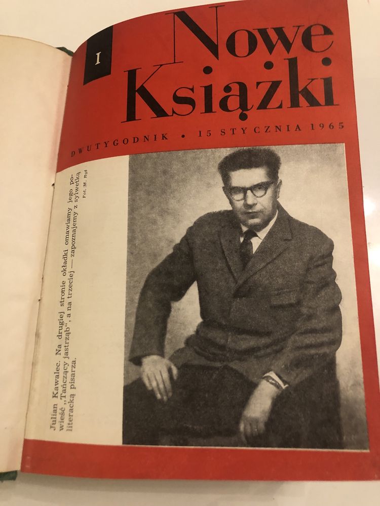 Czasopismo Nowe książki 1963r cz.2 1965r