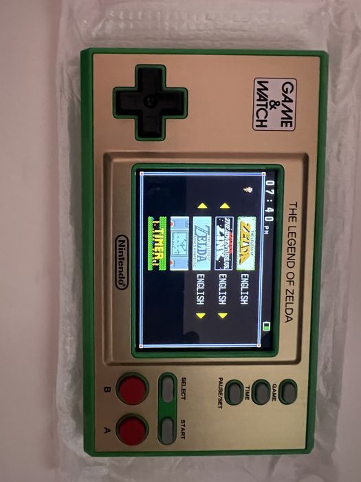 Consola Nintendo Game & Watch: The Legend of Zelda