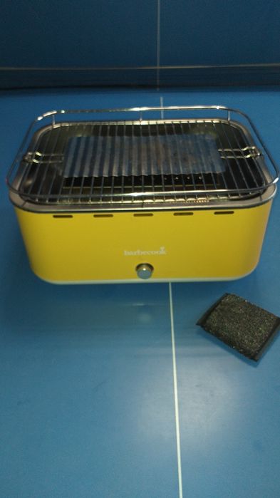 barbecook Carlo przenośny grill z nadmuchem na kemping z torbą