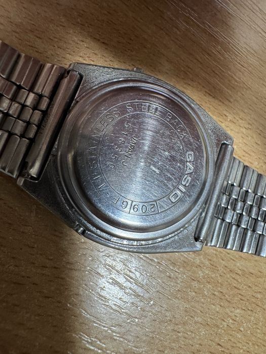 Zegarek Casio Basketball 209 GF-11 Sprawny (wylany wyświetlacz)