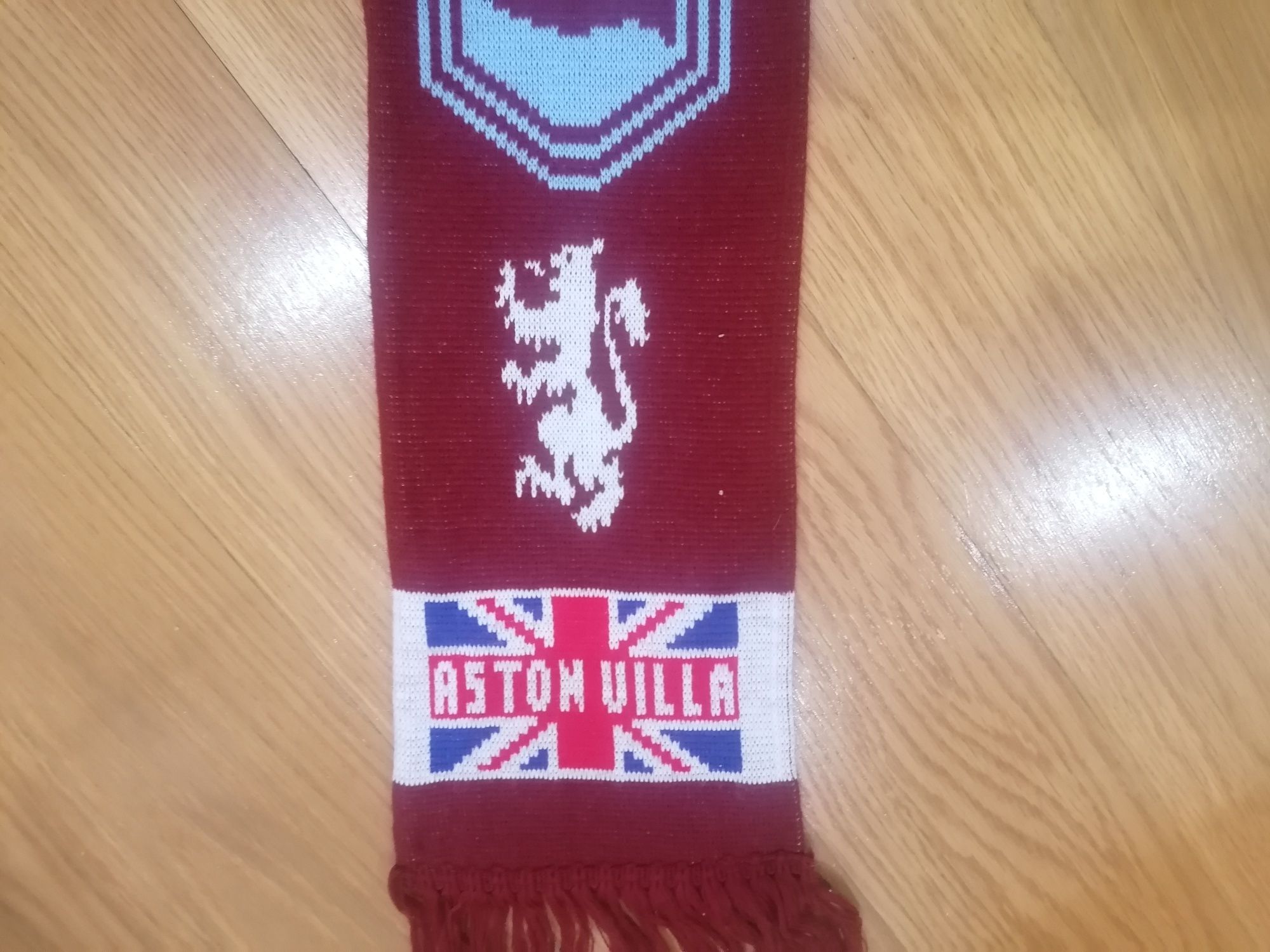 Cachecol Aston Villa clube Ingles