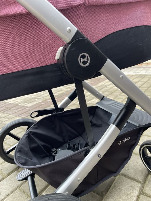 коляска Cybex Balios S Lux 2в1у кольорі Magnolia Pink.