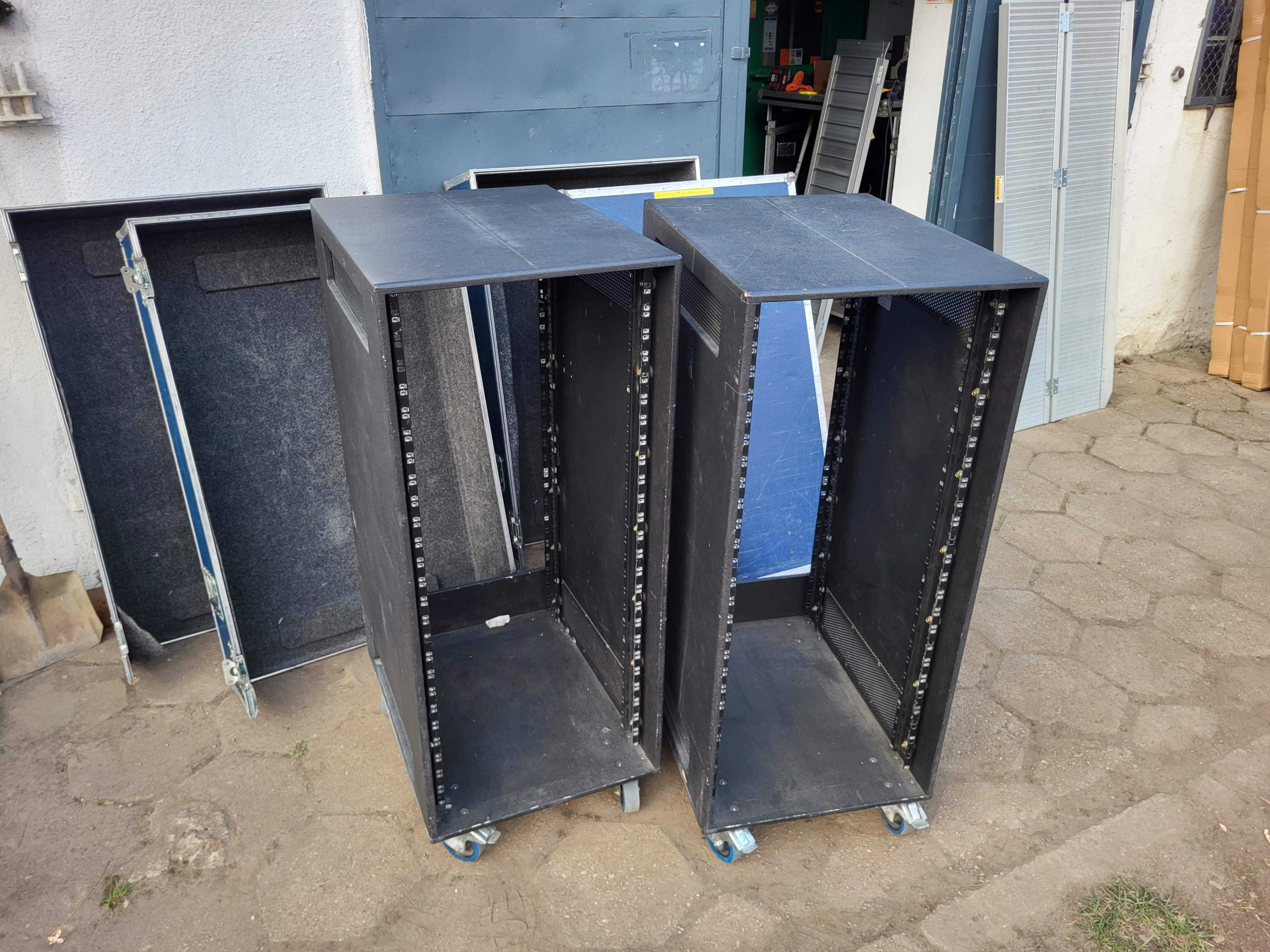 CASE RACK 22U 19cali 2x szyna 61cm stojak wewnętrzny  FAKTURA 23%