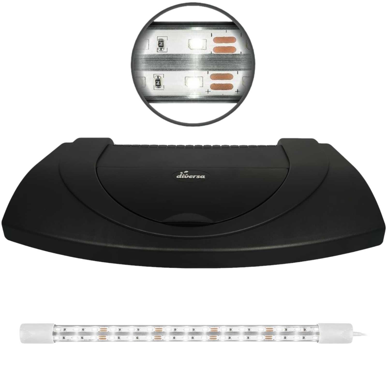Diversa Aristo Pokrywa Profilowana Do Akwarium 80x35cm LED Expert