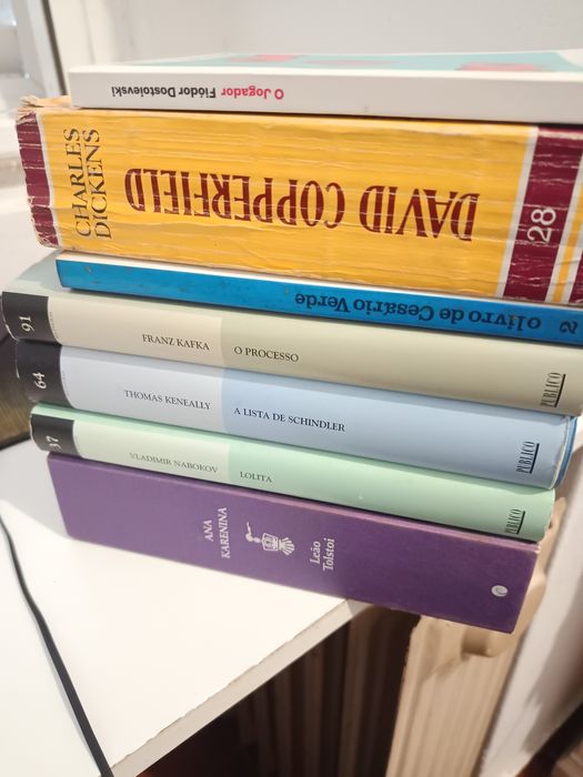 Vendo livros de preferência o conjunto todo