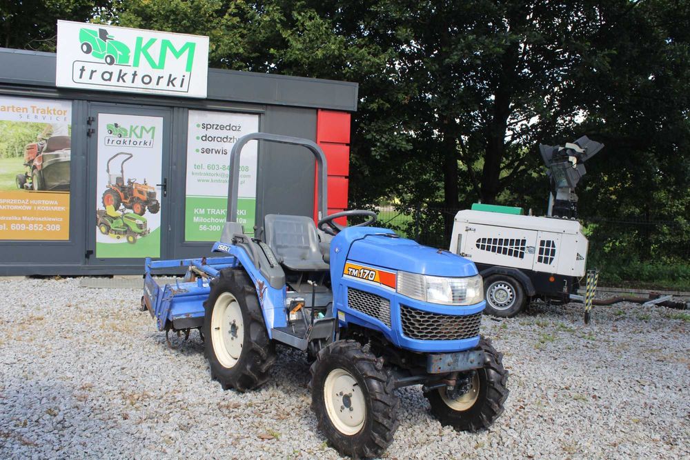 Traktor ISEKI TM170+Glebogryzarka Transport PL & EU |KM Traktorki