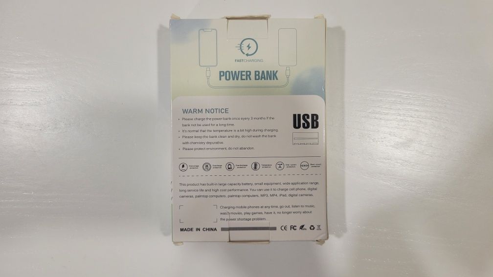 PowerBank 20000mah Dual USB Fast Charge