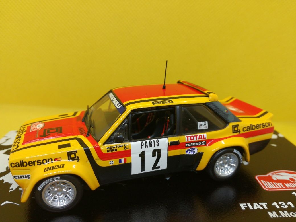 Miniaturas  1/43 Fiat 131 Abarth Rally Monte Carlo 1980 Michele Mouton