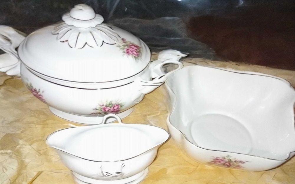 Serviço Jantar Porcelana Real - 42 Peças