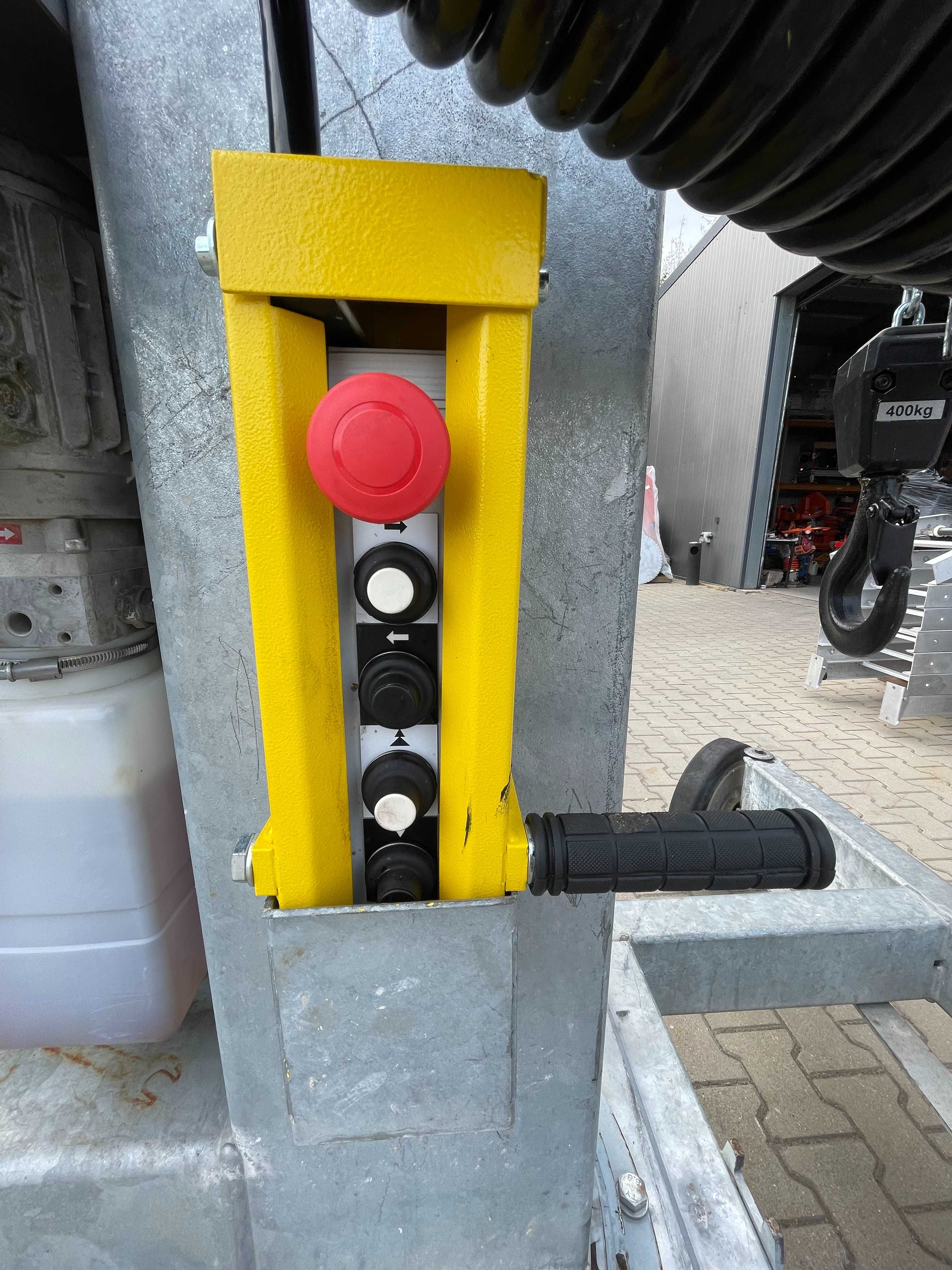 Mini dźwig żuraw LISSMAC LMK 400 podnośnik minikran wciągarka silka