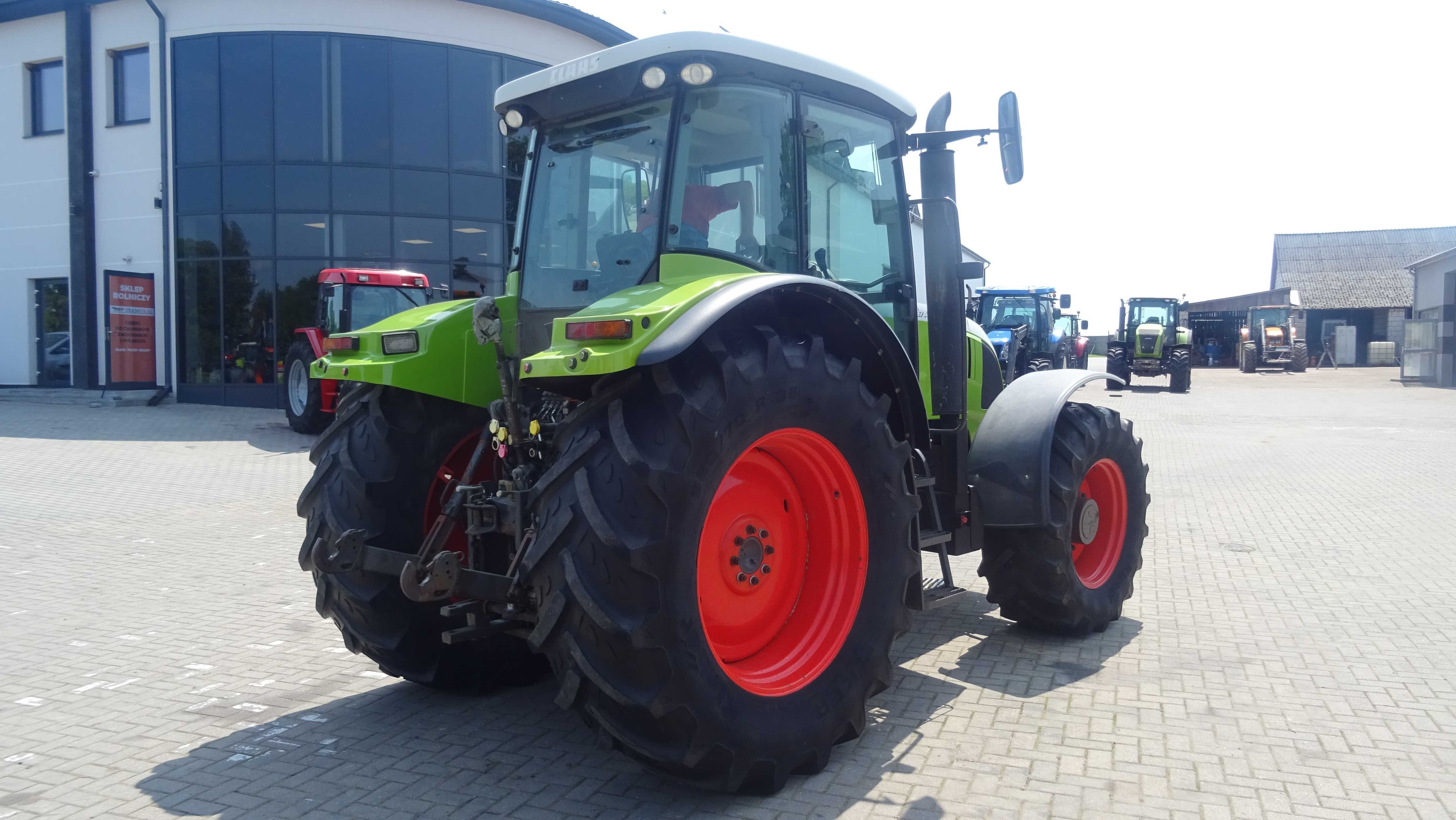 Class Ares 567ATZ SPROWADZONY ładowacz miękka oś 2008r