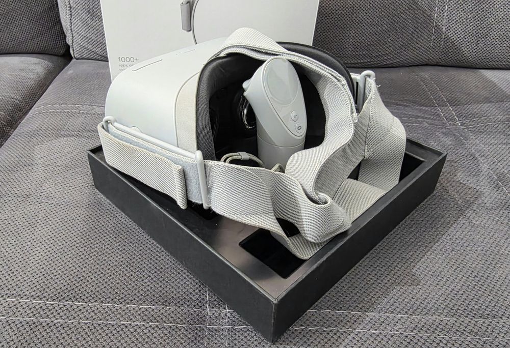 Oculus Go VR шолом віртуальної реальності, з кейсом та чохлом.