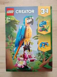 Klocki LEGO Creator 3 w 1 Egzotyczna papuga 31136