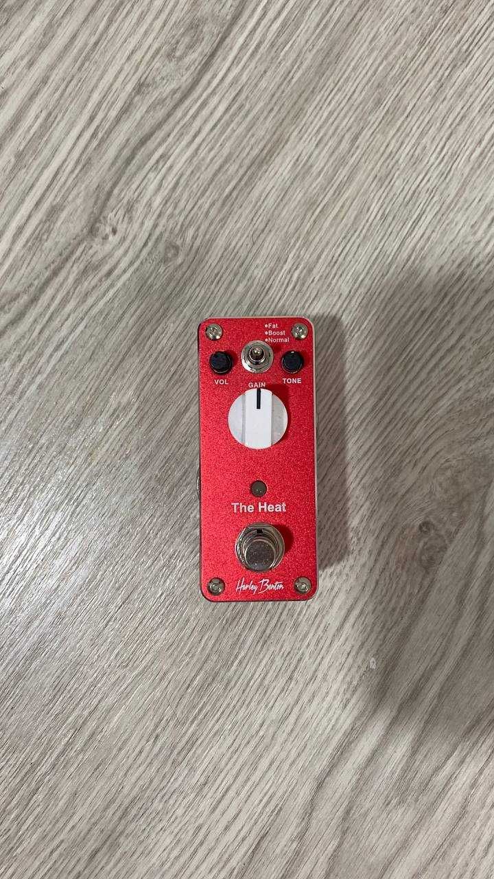 Harley Benton MiniStomp The Heat Pedal Efeito para guitarra