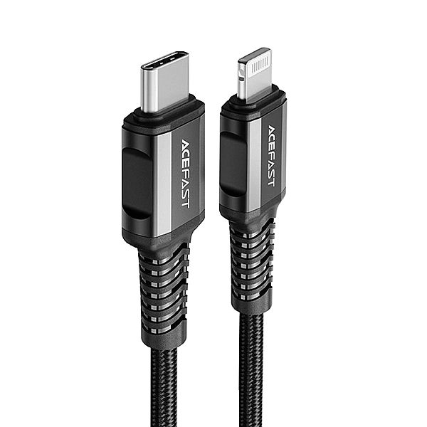 Kabel Acefast C1-01 Lightning - USB-C MFi PD 30W 3A 480Mb/s 1,2m - cza
