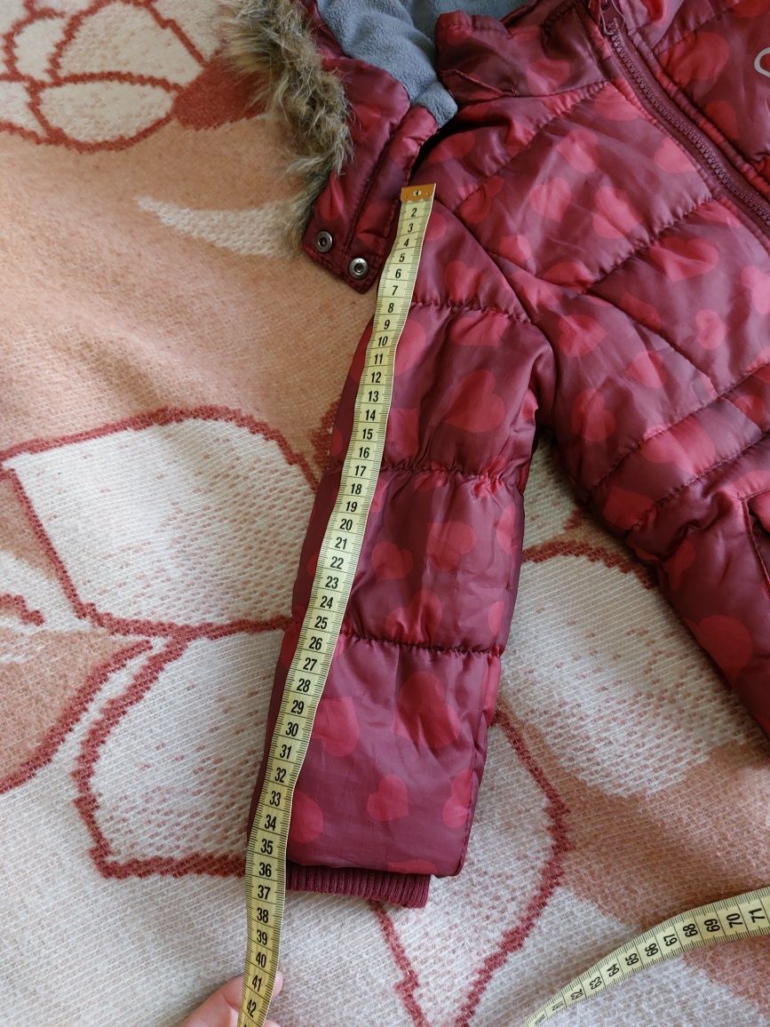 Тепла куртка на флісі Lupilu 104