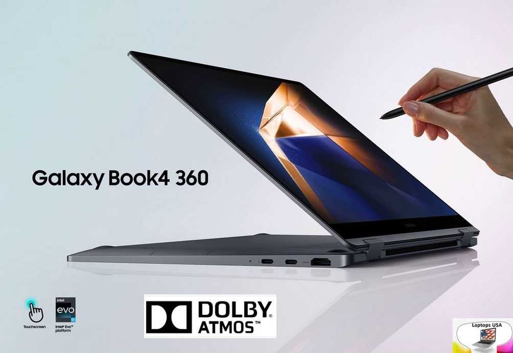 Samsung Galaxy Book 4 360 (15.6',16GB,Core7,512 SSD)