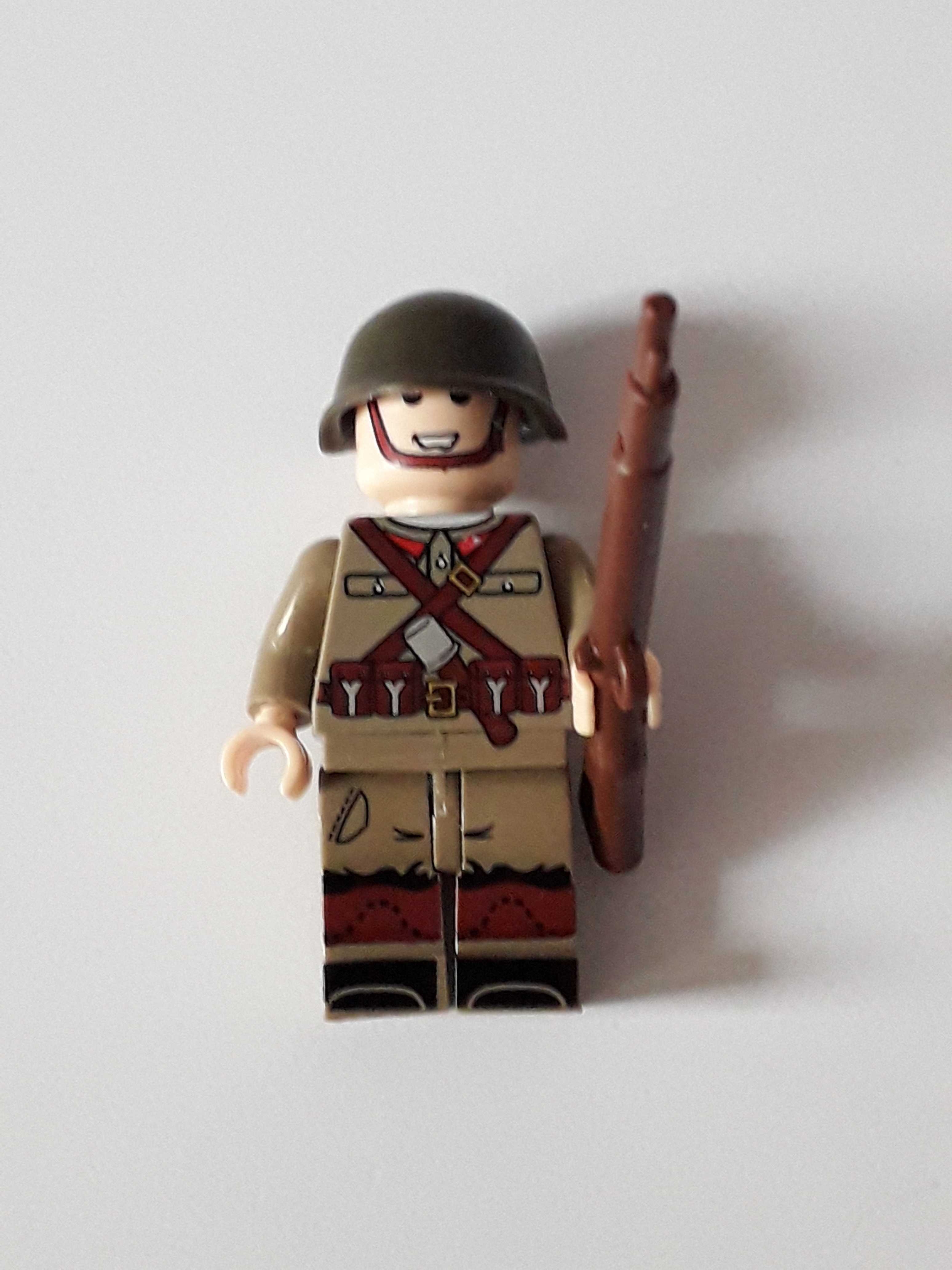 Zestaw 30 sztuk figurek żołnierzy z bronią ww2 komp. z Lego, Cobi