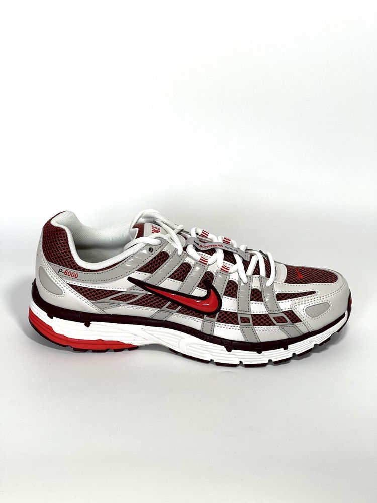 Оригінал Кросівки Nike  P-6000 HJ9598 оригинал найк 44 сірі червоні