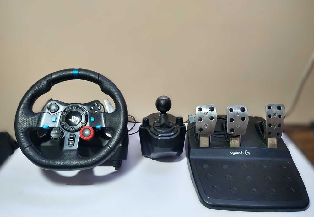 Logitech G29 Volante + Pedais + Shifter
