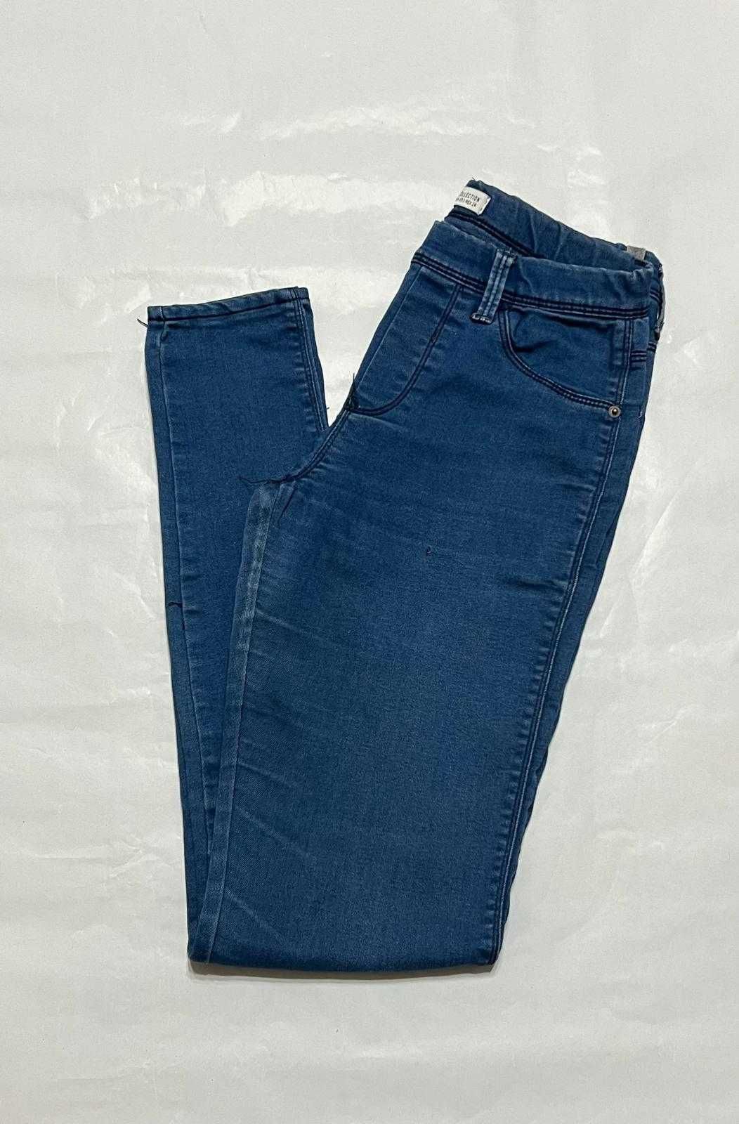 Jeggings Azuis Confortáveis