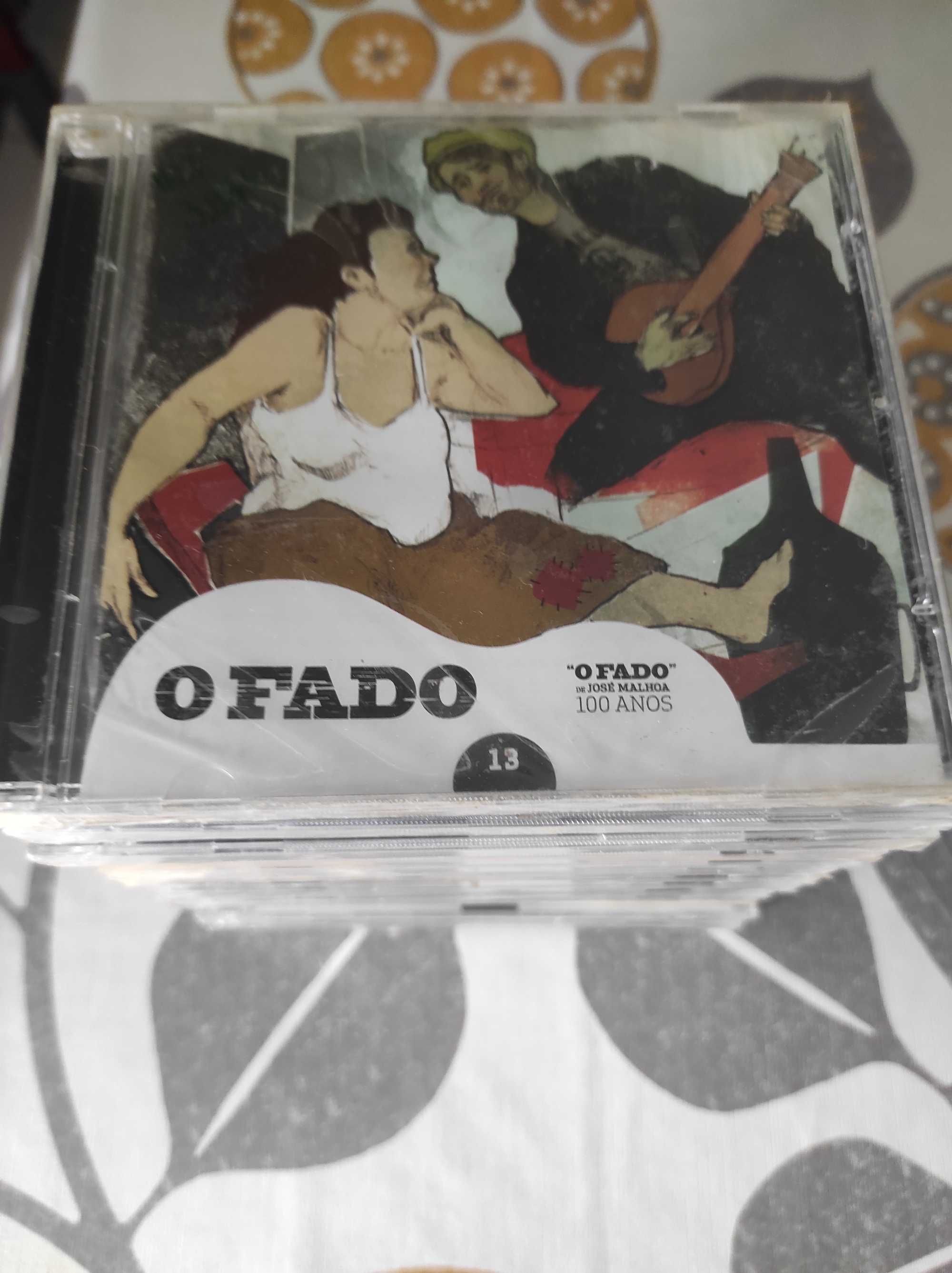 Lote de CDs de fado .