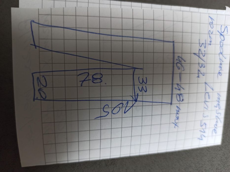 Spodnie męskie rozmiar 32/32 Levis