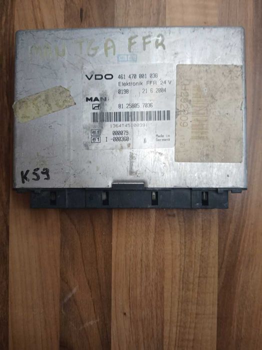 moduł sterownik ffr vdo Man tga 26.390 Man 00-07r