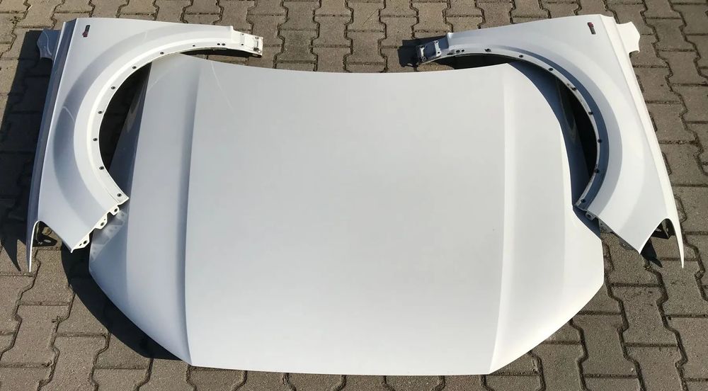 Audi Q7 4M maska pokrywa silnika błotnik lewy i prawy L0K1