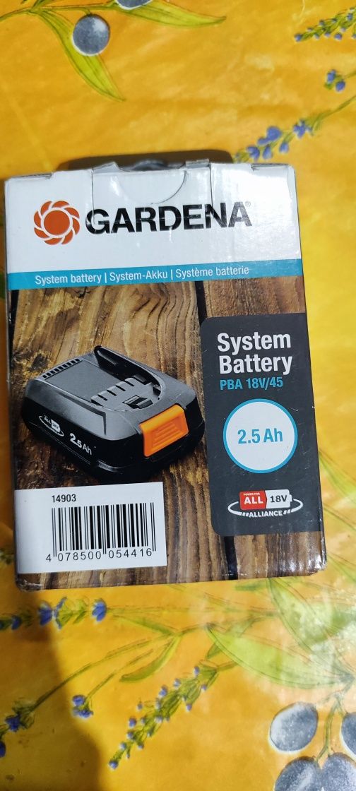 Bosch Gardena 2,5Ah Starter Set 18V