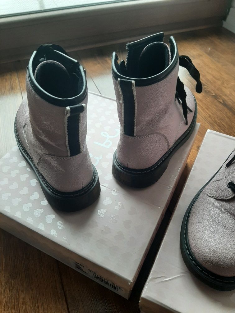 Buty zimowe dziewczęce r.  32 dla bliźniaczek, bliźniaczki