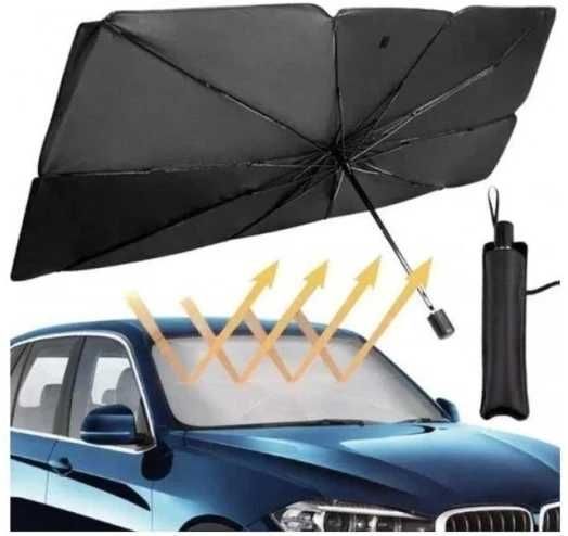 Парасоля на лобове скло в авто Optima Car Umbrella Сонцезахисна шторка