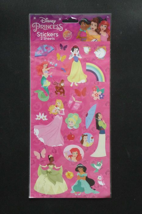 Naklejki dla dziewczynek - Księżniczki Disney'a