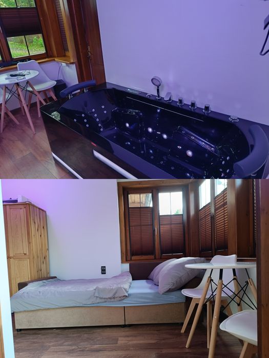 Apartament Jacuzzi 2 os Wanna z wyższej półki 180x88cm prywatne wejści