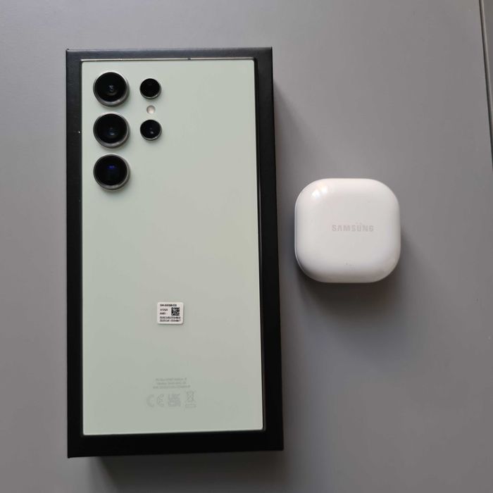 SamsungS24 Ultra12/512 TitaniumGreen - stan idealny, gwarancja 01.2026