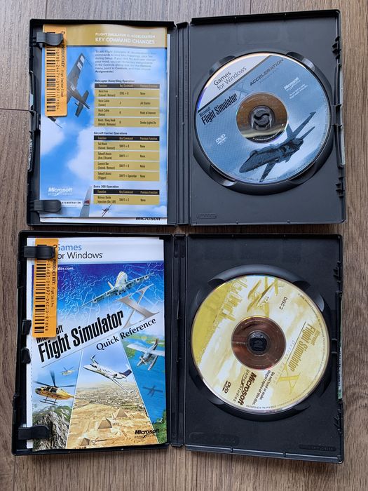 Jogo “Microsoft flight simulator” e pacote de expansão “Acceleration”