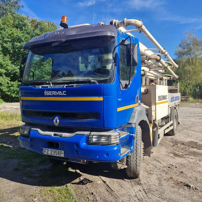 Renault Kerax  Pompa do betonu